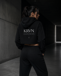 !!LIMITED!! KRVN Cropped Hoodie – Damen