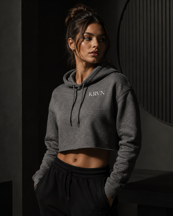 !!LIMITED!! KRVN Cropped Hoodie – Damen