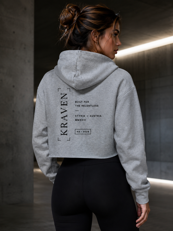 KRAVEN Relentless Women’s Cropped Hoodie