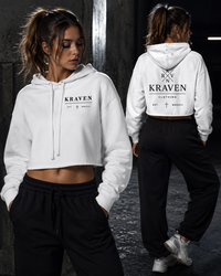 KRAVEN Origin Women’s Cropped Hoodie